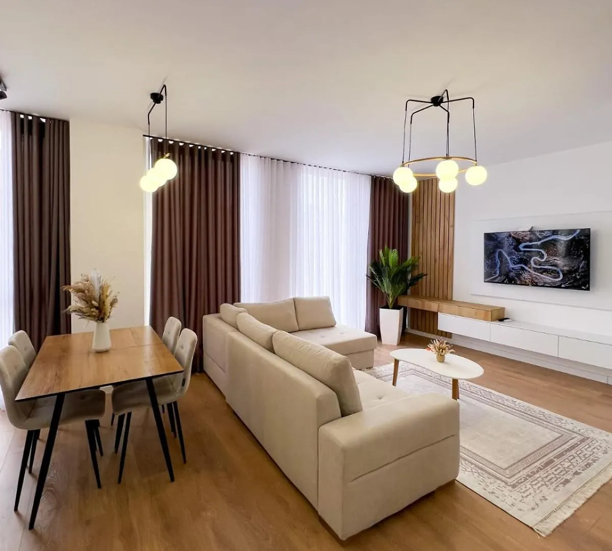 Boulevard Apartment 티라나 0*,